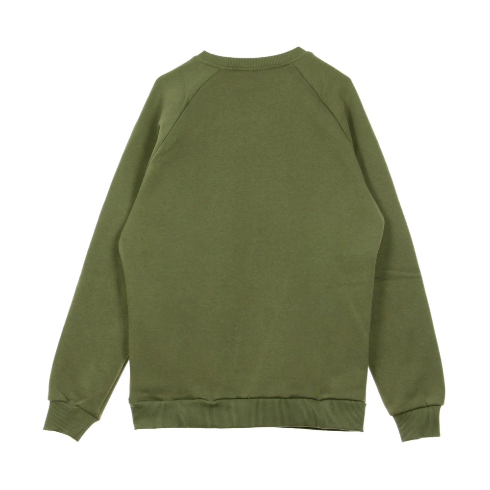 Dolly Noire Logo Capital Crewneck Sweatshirt Green Heren