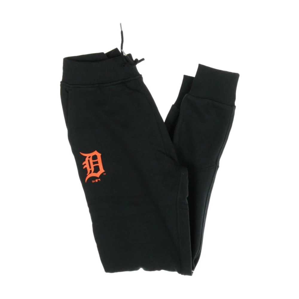 new era Team Trainingsbroek in Navy Black Heren
