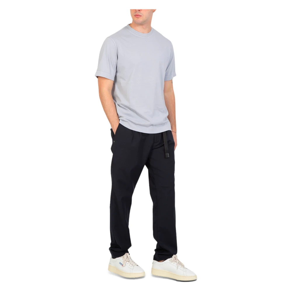 Circolo 1901 Geverfde Jersey Tee in Fresia Purple Heren
