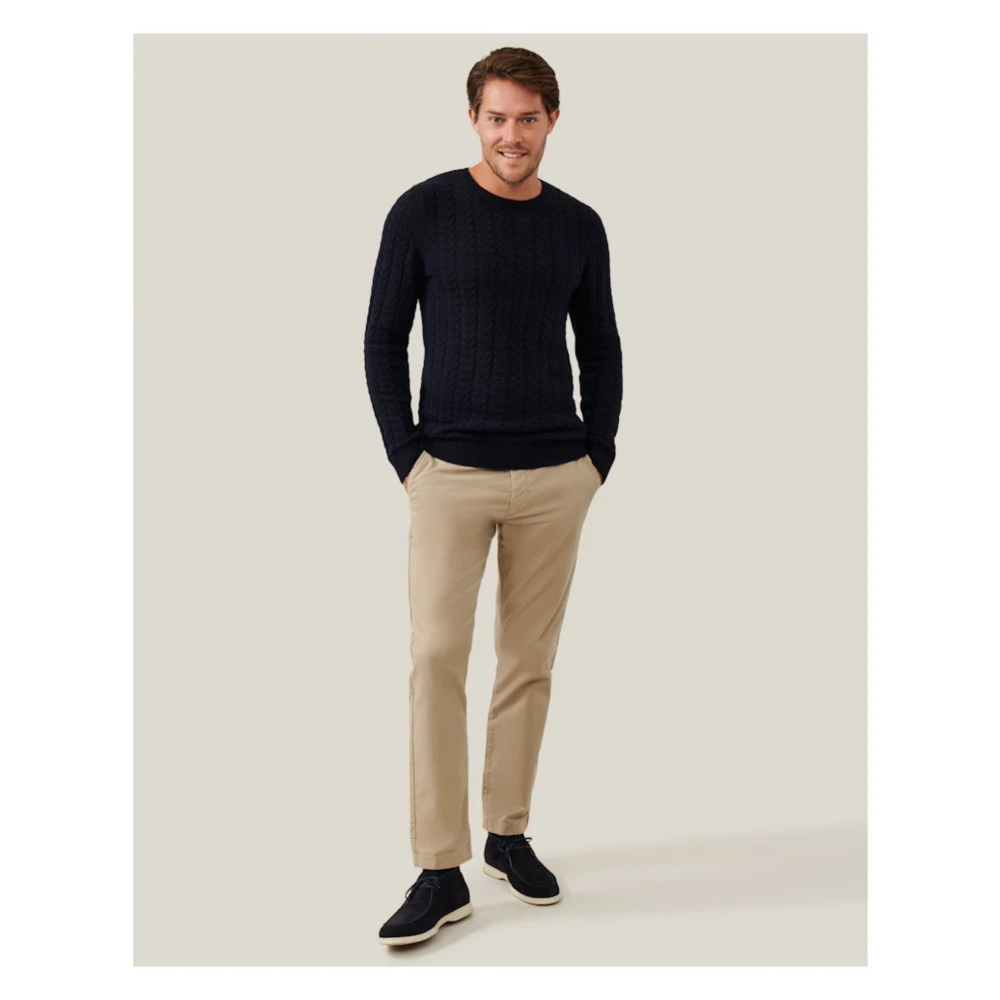 Cavallaro Blauw Orvieto Stijlvol Overhemd Blue Heren