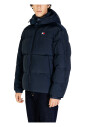 veste-bleue-en-polyester-imprime-automne-hiver