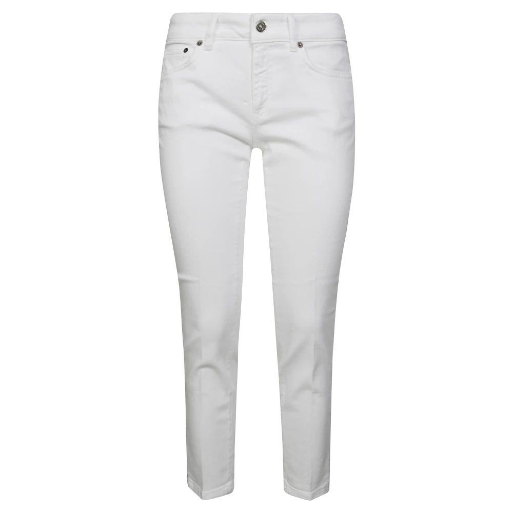 Dondup Rose Bull Stretch Broek White Dames