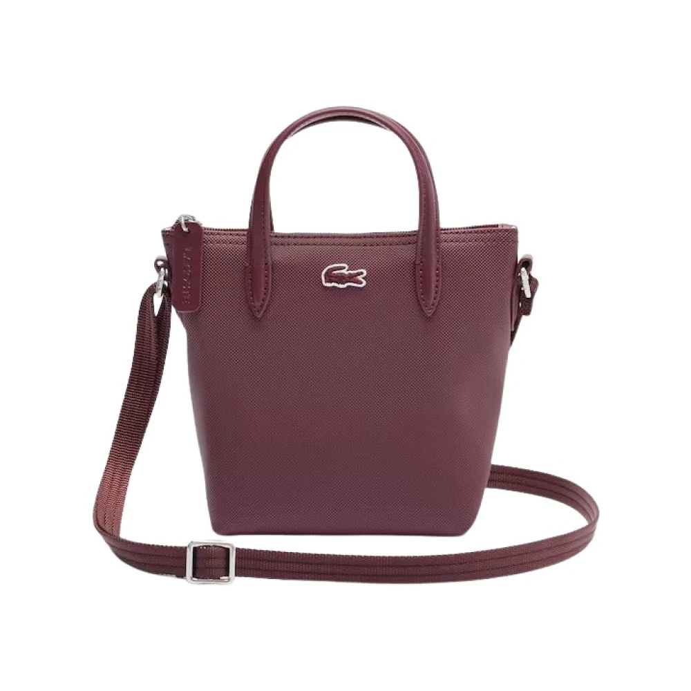 Lacoste Concept Handtas Expresso PVC Materiaal Red Dames