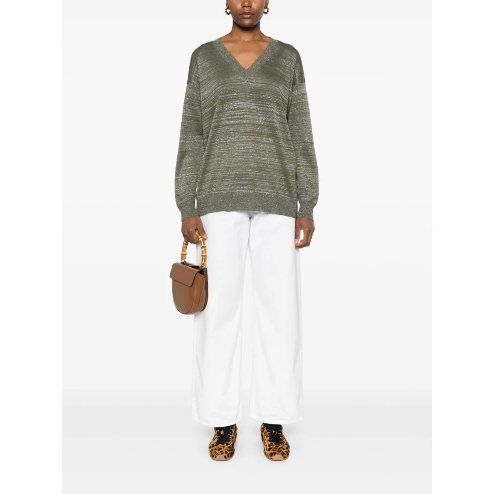 Fabiana Filippi Groene Sweater Dameskleding Green Dames