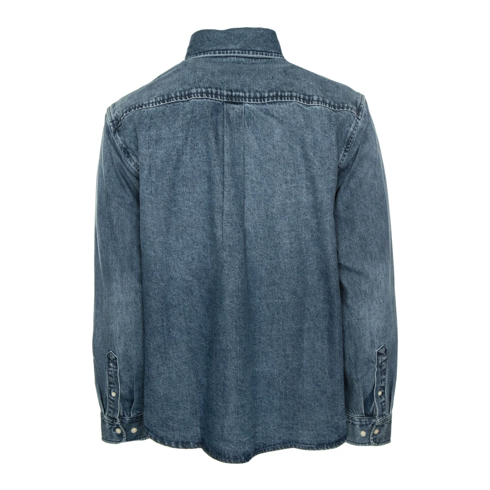 Denham Noah Denim Overhemd Blue Heren