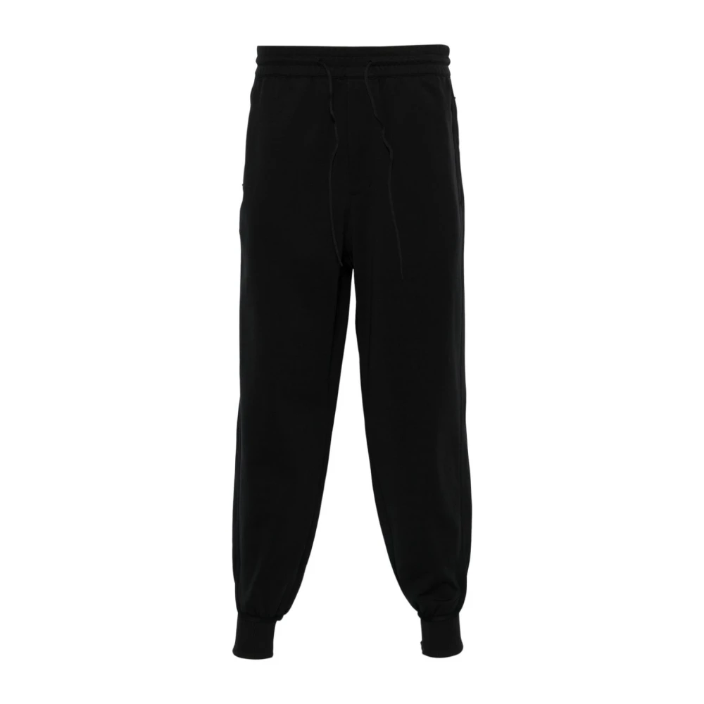 Y-3 Zwarte nylon joggers voor heren Black Heren