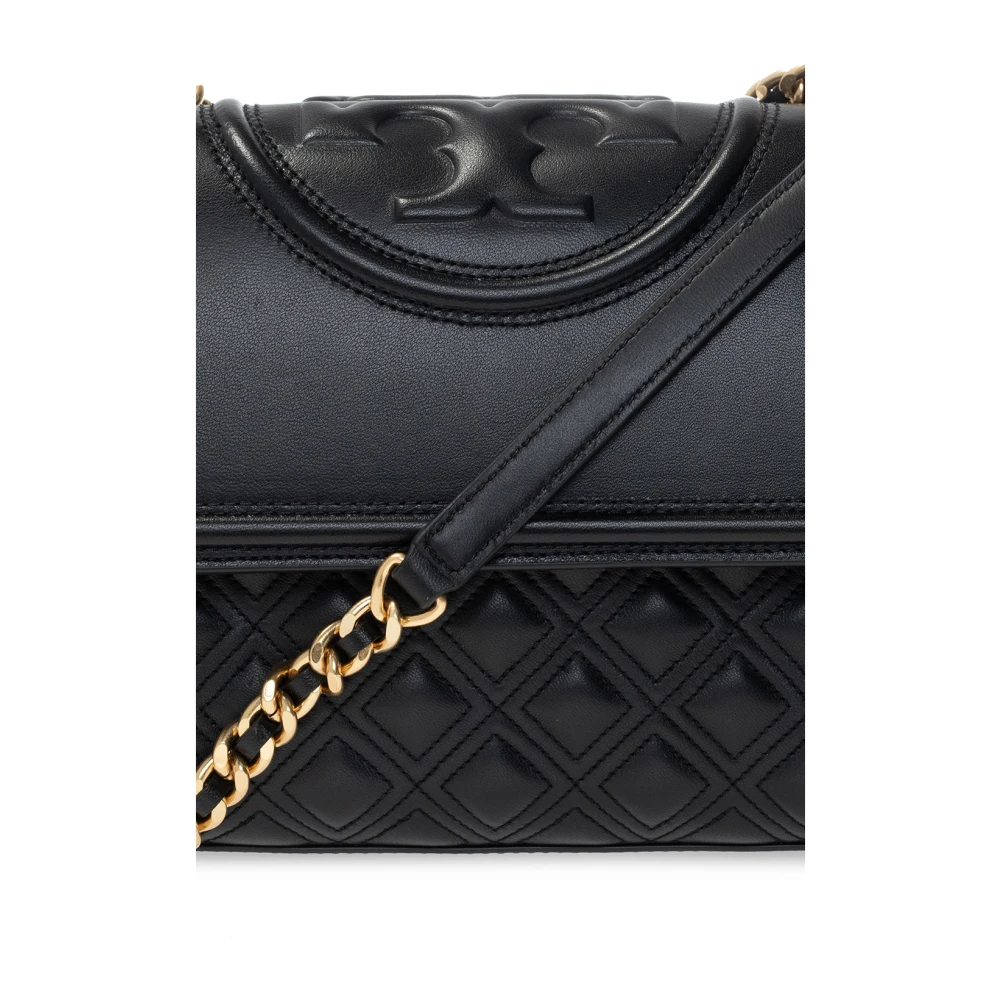 TORY BURCH Fleming Convertible Schoudertas Black Dames