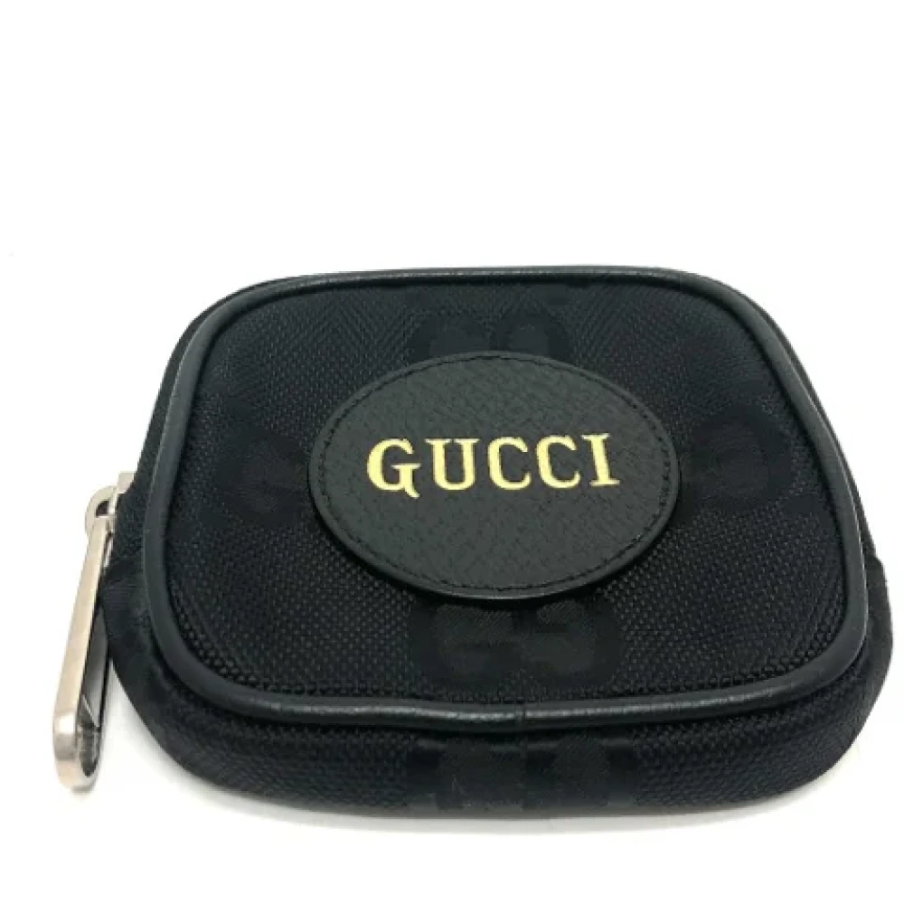 Gucci Vintage Pre-owned Leather wallets Black Heren