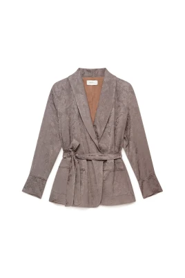 Damask Jacquard Blazer