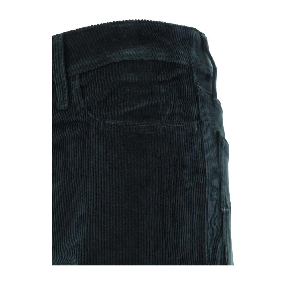 Jacob Cohën Corduroy Five-Pocket High Hem Broek Green Dames