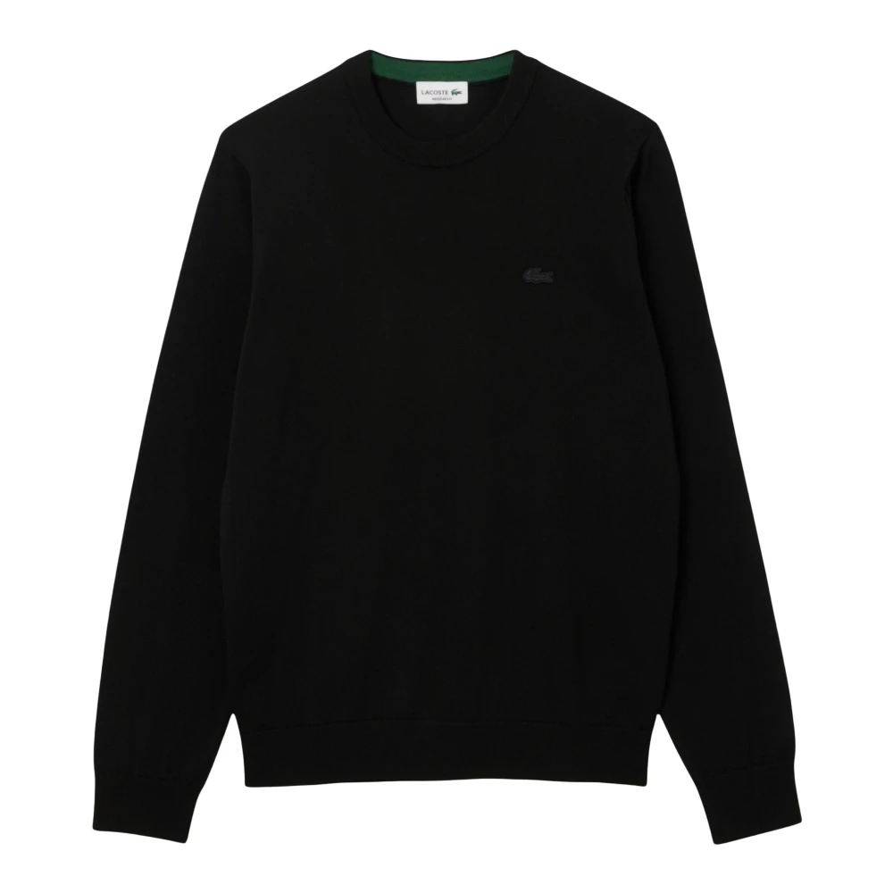 Lacoste Uomo Nero Maglie, 4XL, New,