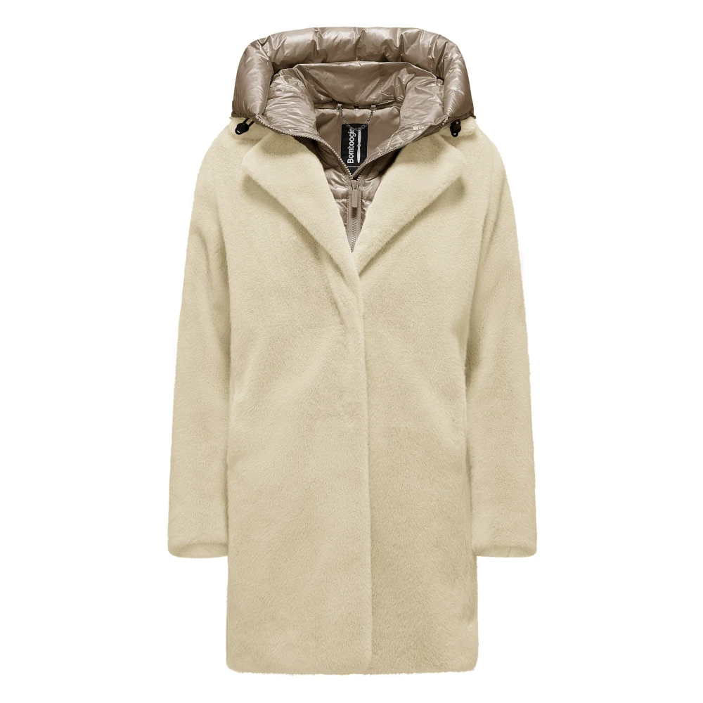 Bomboogie Donna Beige Cappotti, M, New,
