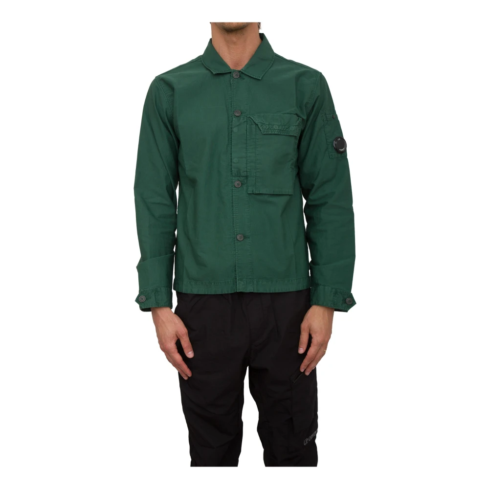 C.P. Company Stijlvolle Shirt voor Mannen Green Heren