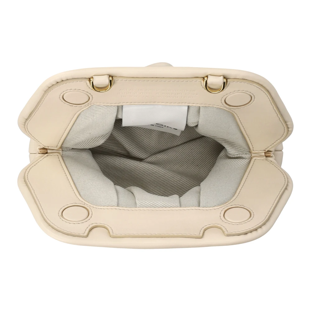 THEMOIRè Elegante Gea Clutch Handtas Shell White Dames