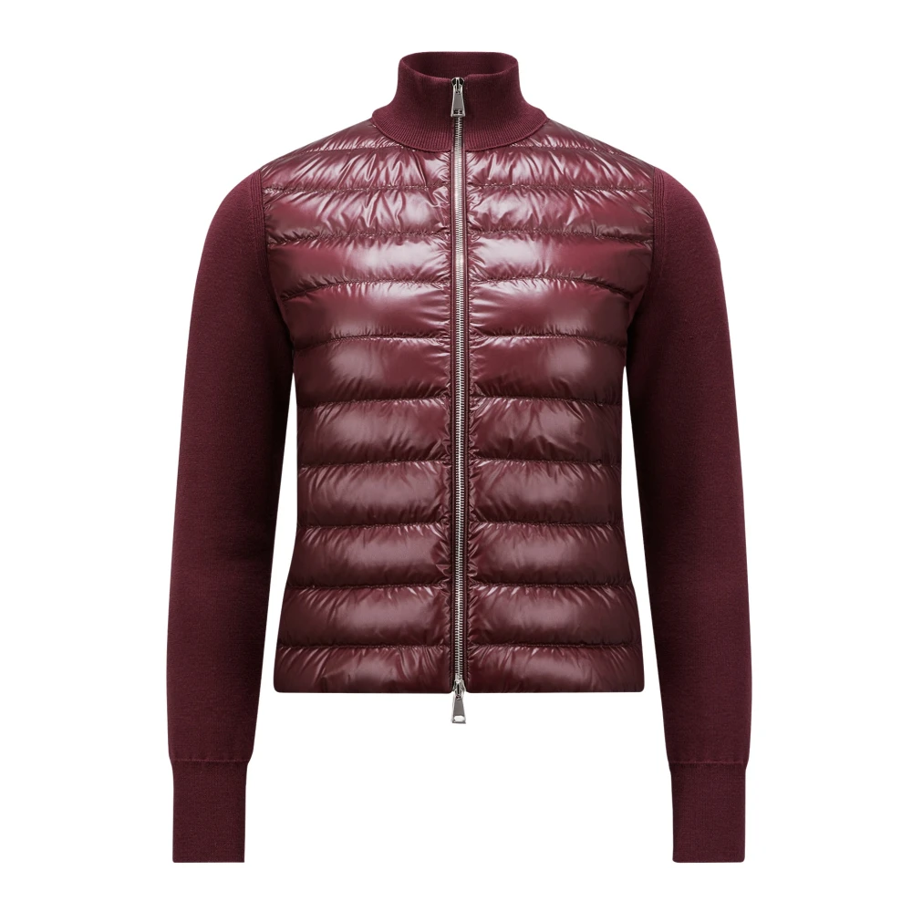 Moncler Stijlvolle Gebreide Vest voor Vrouwen Red Dames