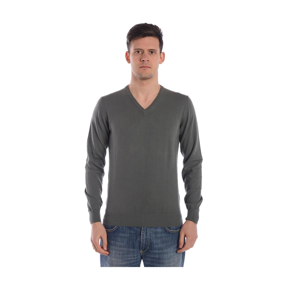 Knitwear > V-neck Knitwear - - Daniele Alessandrini - Modalova