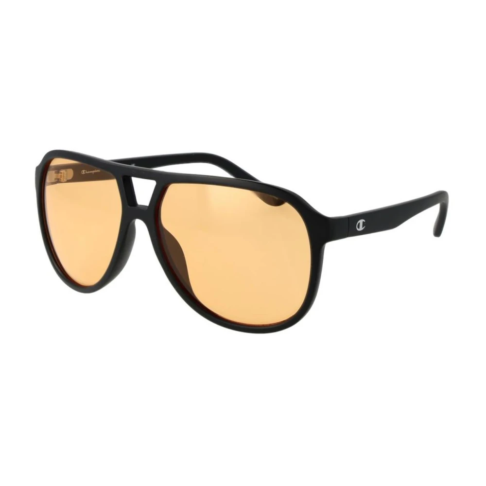 Champion Men's Brown Sunglasses, One Size, Stainless Steel Sunglasses With Lenses