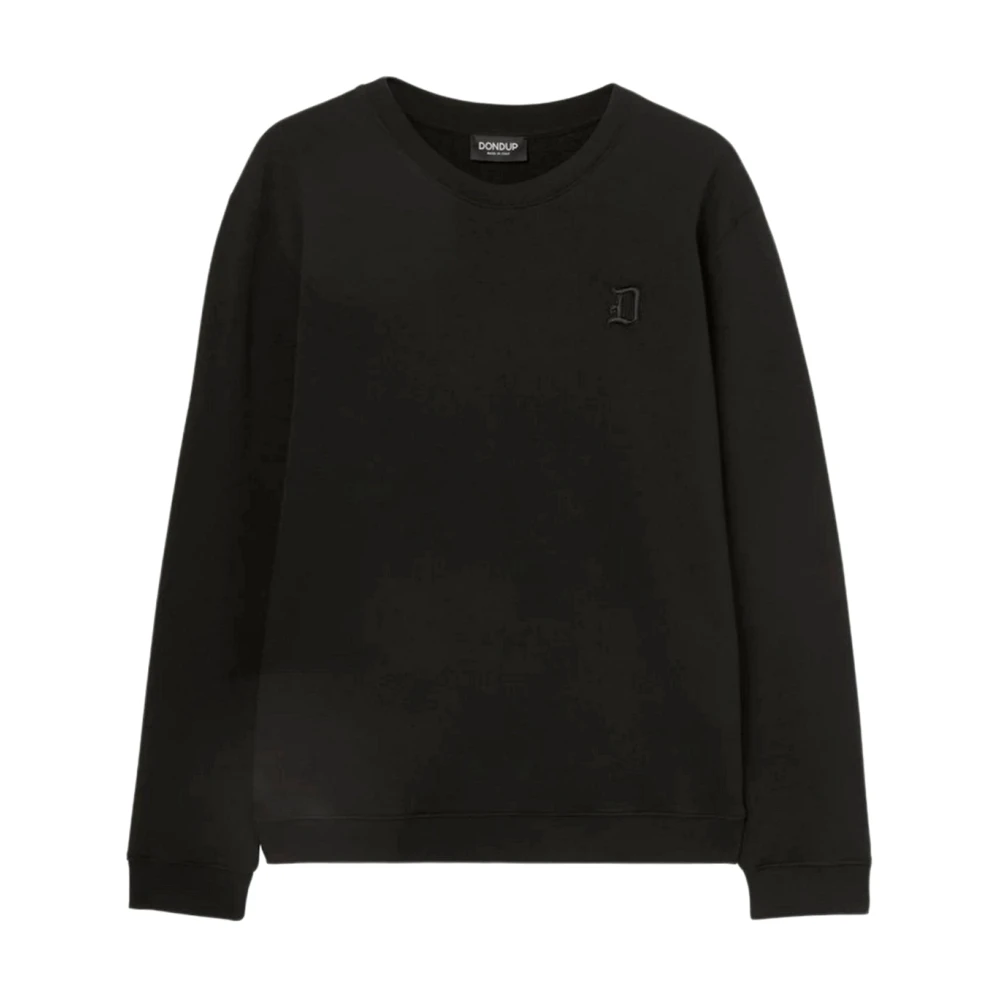 Dondup Herren Schwarz Sweatshirts & Hoodies, K, Lgröße: