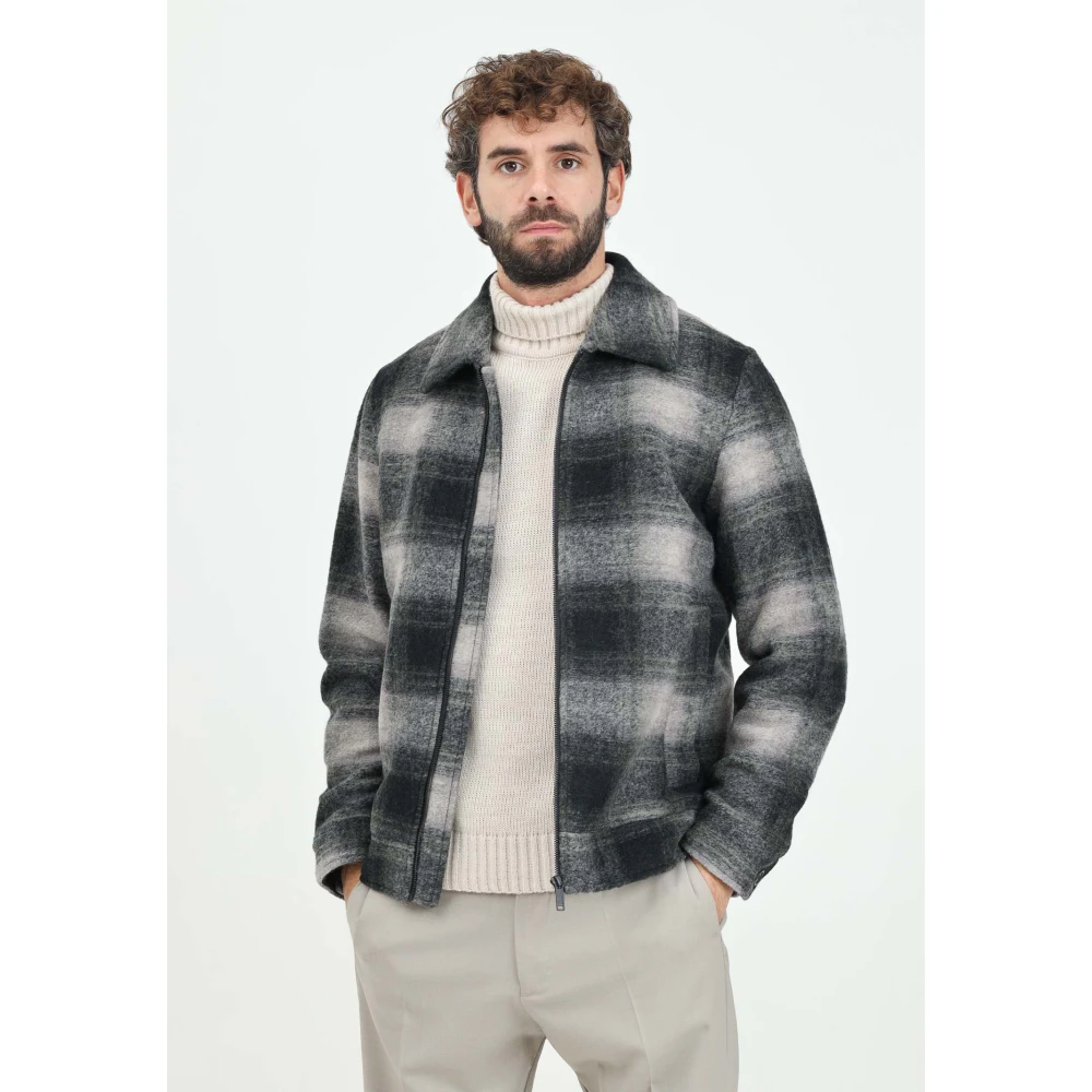 Selected Homme Zwarte wollen ritsjas heren Multicolor Heren
