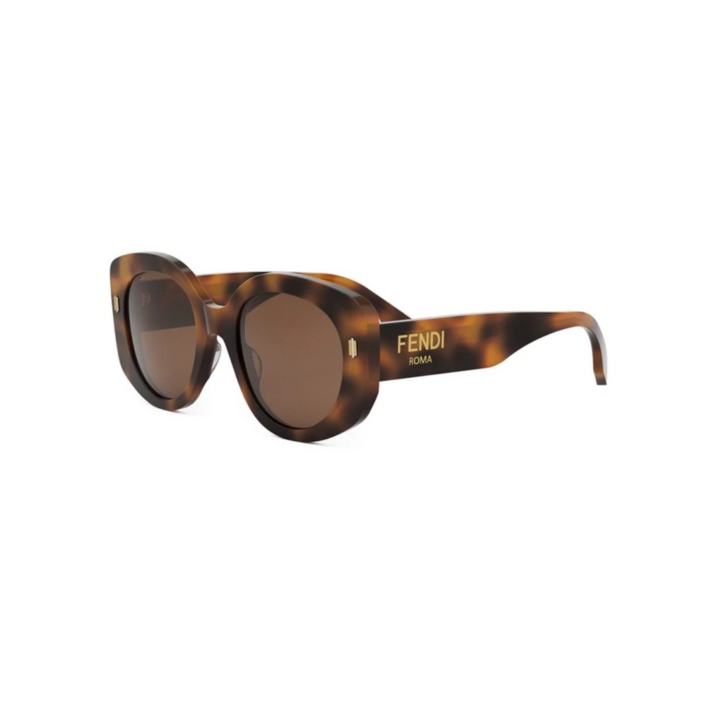 Fendi Women's Brown Sunglasses, 51 Mm, Authentic Roma Glasses, Premium Quality