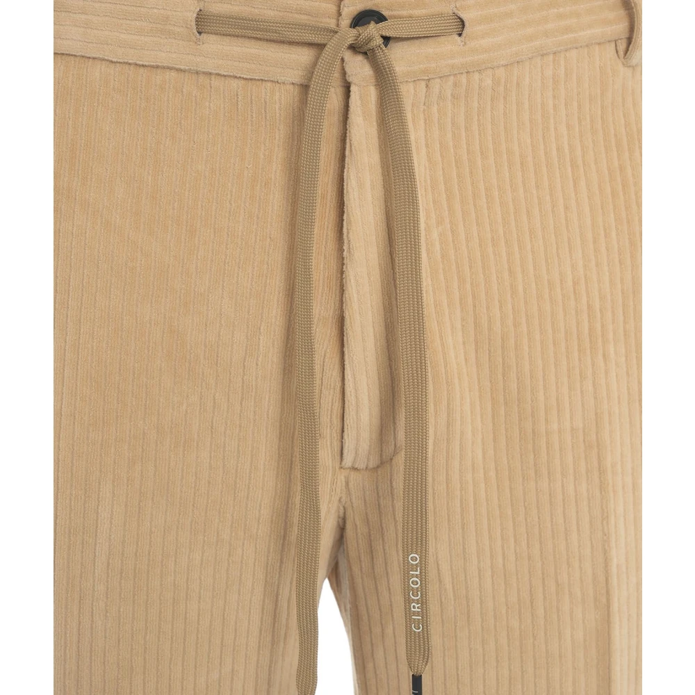 Circolo 1901 Beige Broek Aw24 Beige Heren