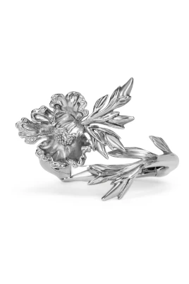 Elegant Ring med Blommig Design
