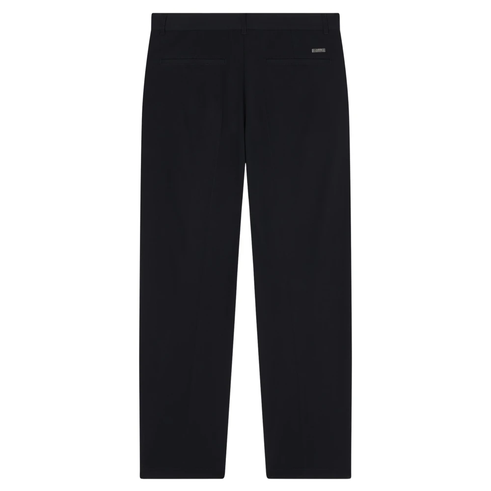 Armani Exchange Mannelijk Blauw Broeken Heren, W34, Leer, Slim-Fit Broeken