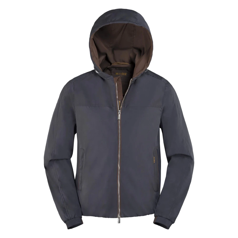 Moorer Navy Albori Stijlvolle Jas Blue Heren