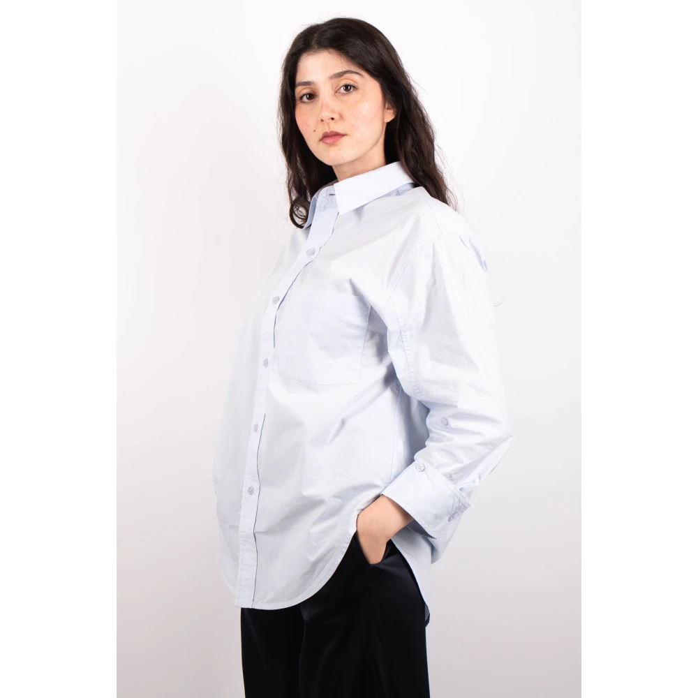Citizens of Humanity Santa Cruz Blouse Stijlvolle Top Blue Dames
