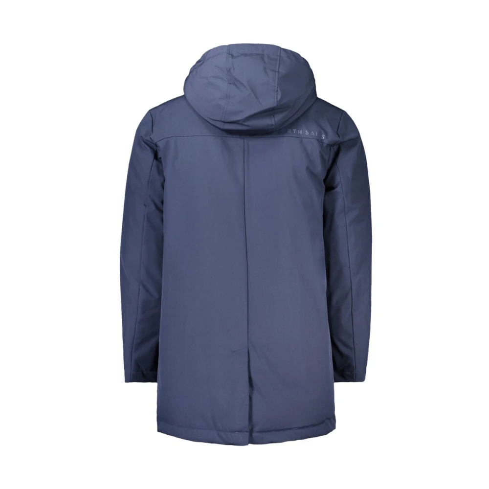 North Sails Blauwe Polyester Jas Blue Heren