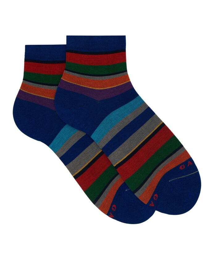 chaussettes-longues-en-coton-bleu-pour-femmes-a-rayures-multicolores