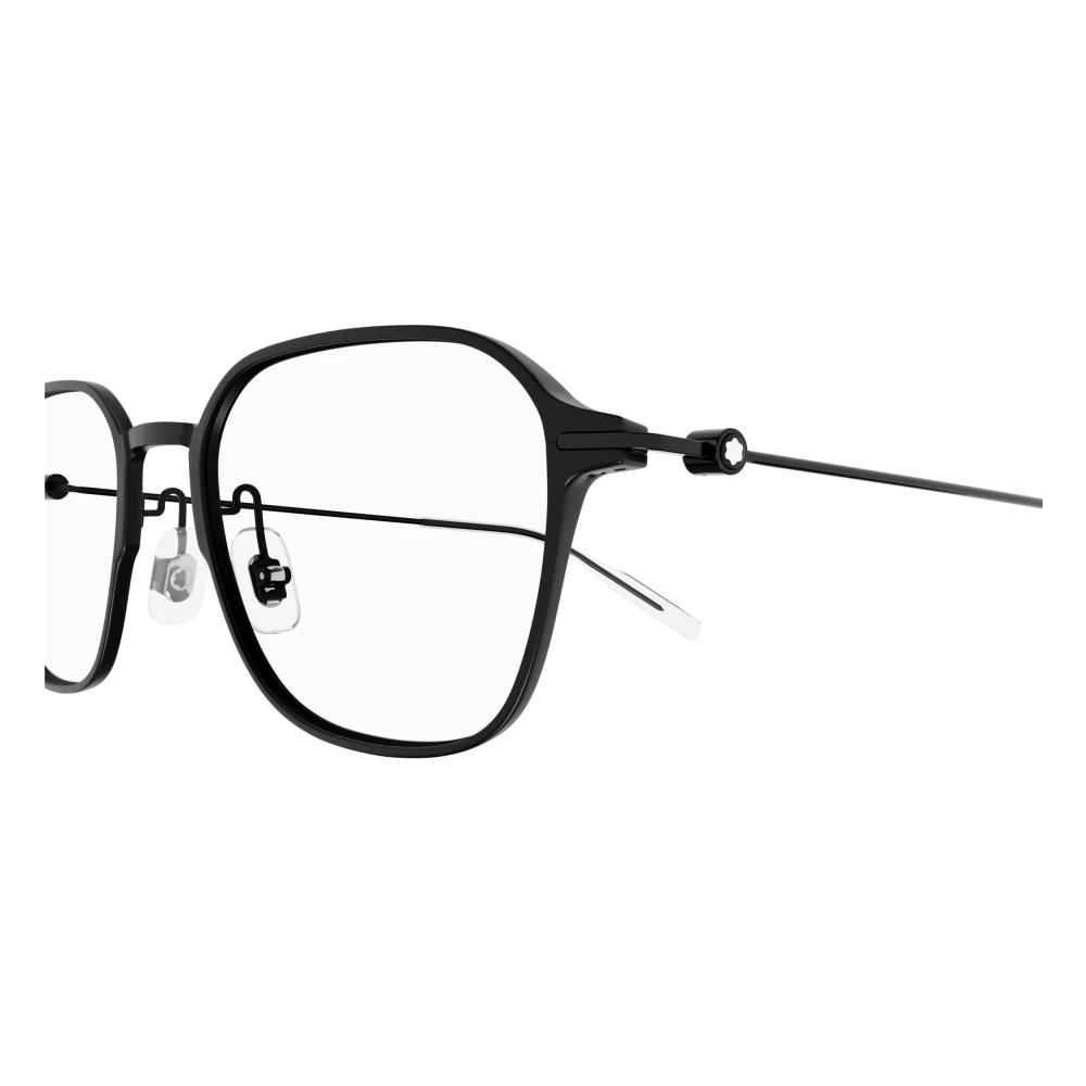 Montblanc Stijlvolle Bril in Zwart Black Heren