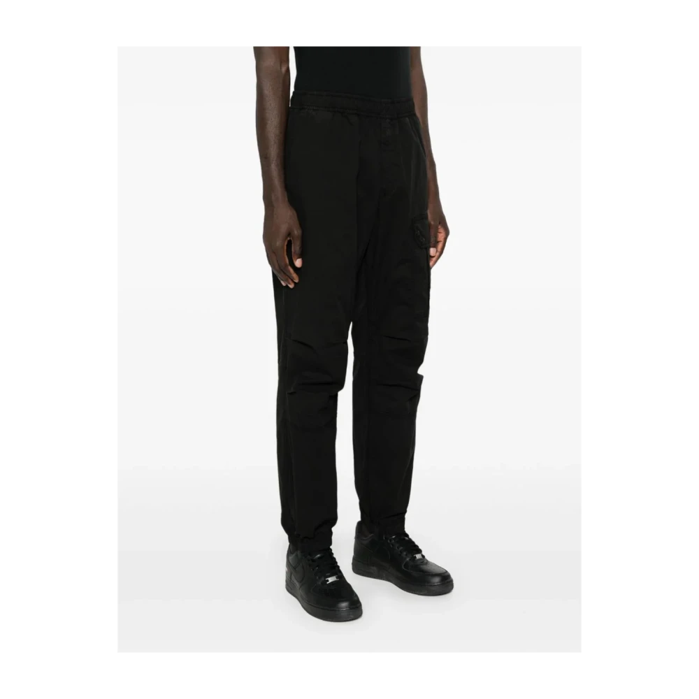 Stone Island Zwarte Casual Kleding voor Mannen Black Heren