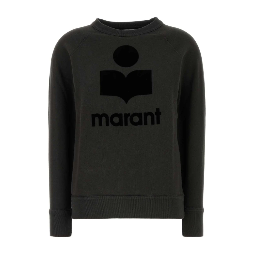 Marant Étoile Black Millyny Sweatshirt - Female - Sweatshirts - Xl - Sweatshirts & Hoodies