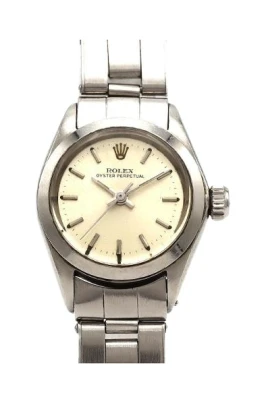 Pre-owned Oyster Perpetual Stainless Steel Automatic