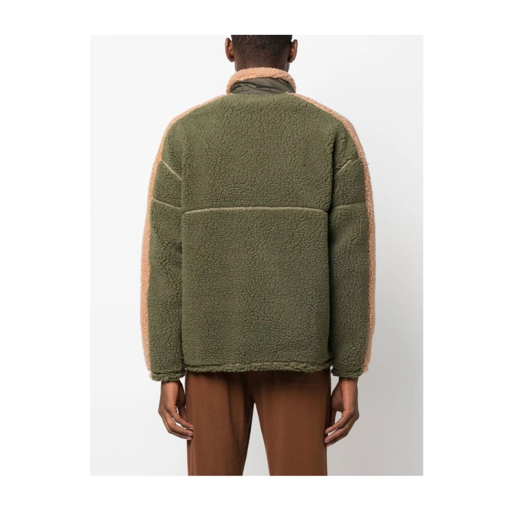 Pleasures Quarter Zip Truien en Gebreide Kleding Green Heren
