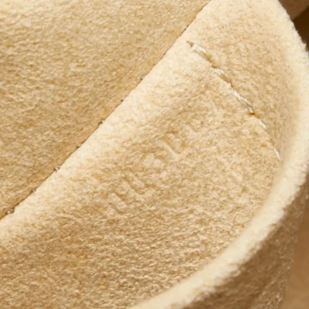 Louis Vuitton Vintage Pre-owned Leather handbags White Dames