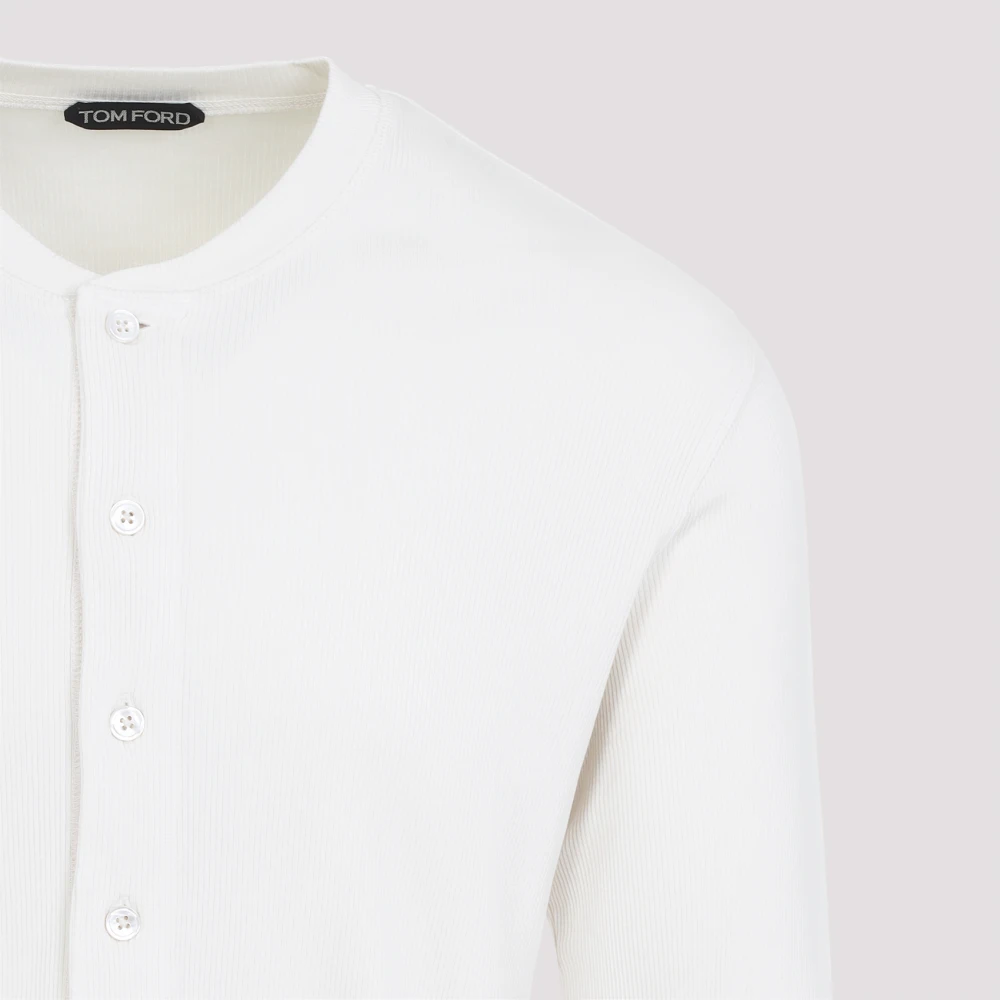 Tom Ford Neutrale T-shirt voor mannen White Heren