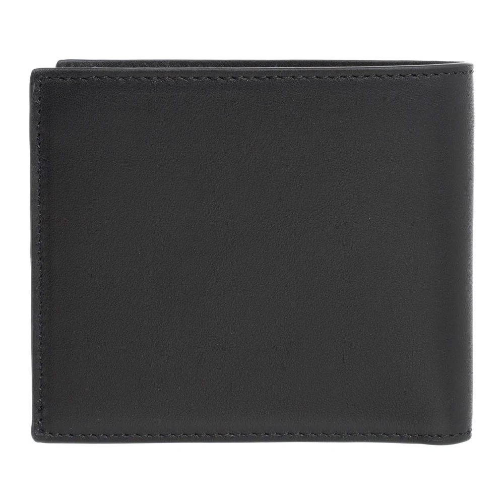 Philipp Plein Minimalistische Hexagon Portemonnee met Logo Black Heren