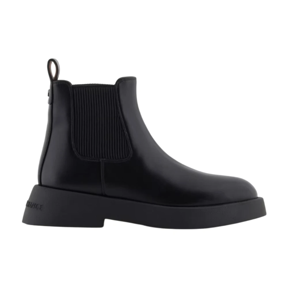 Armani Exchange Damen Schwarz Schuhe, K, 37 Eugröße: