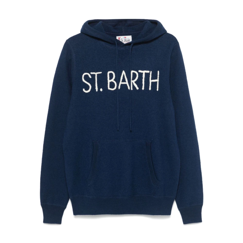 MC2 Saint Barth Stijlvolle Sweaters Collectie Blue Heren