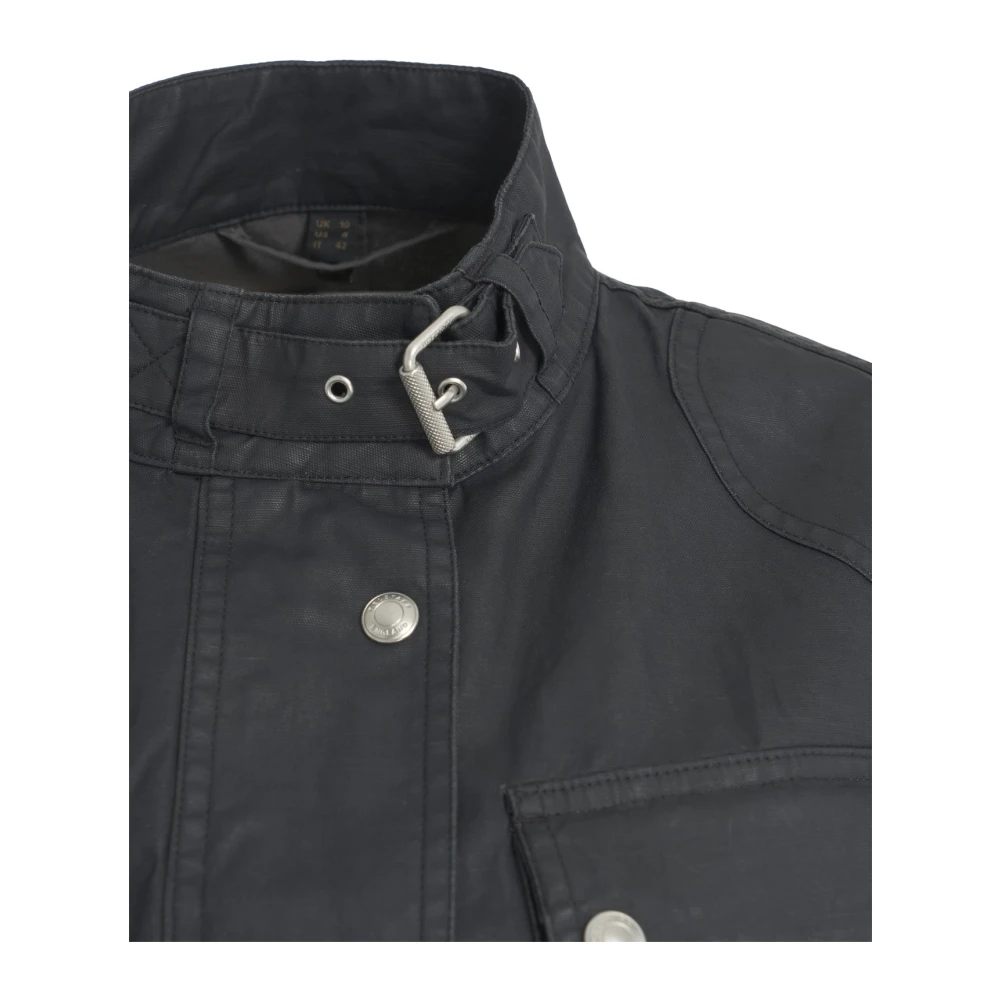 Belstaff Zwarte Field-Jacket voor Vrouwen Black Dames