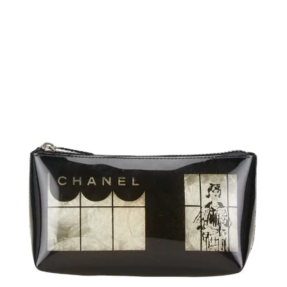 Chanel Vintage Pre-owned Plastic chanel-bags Black Dames