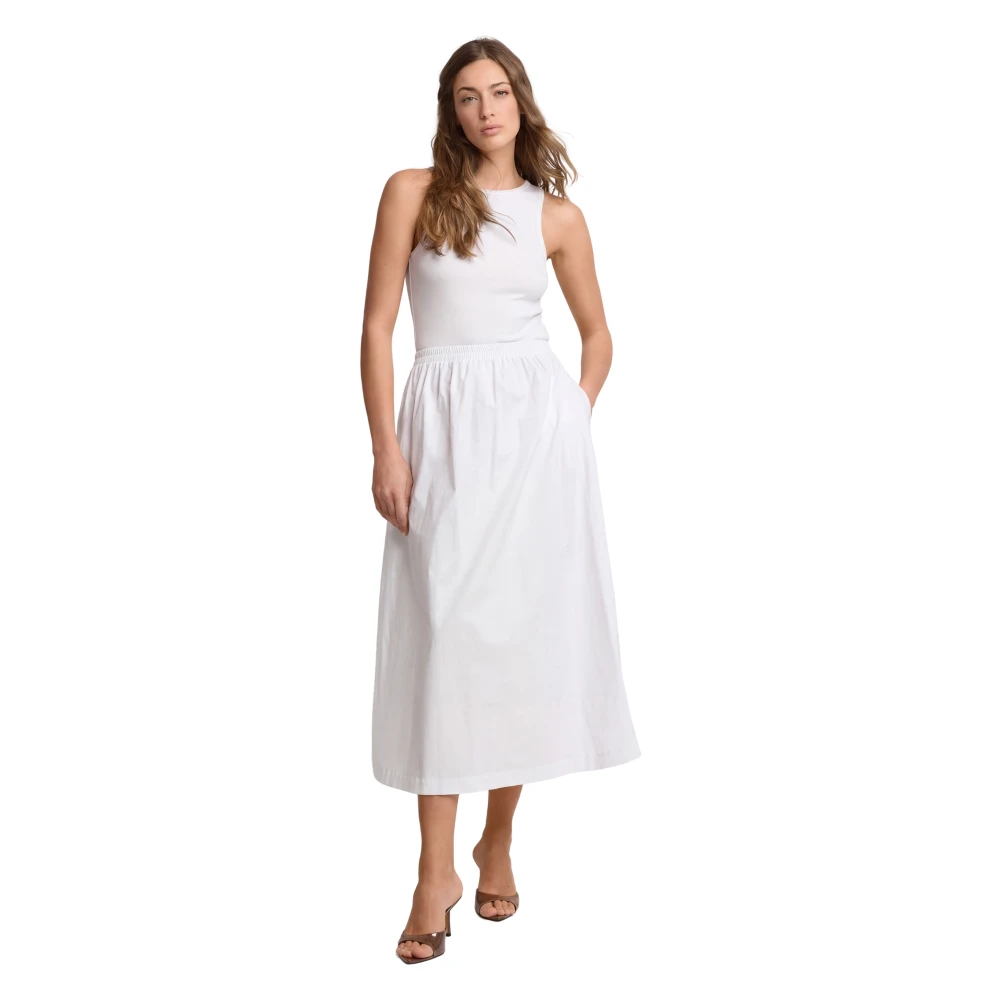 Kocca White Neirus Dress - Female - Midi Dresses - Xs - Dresses