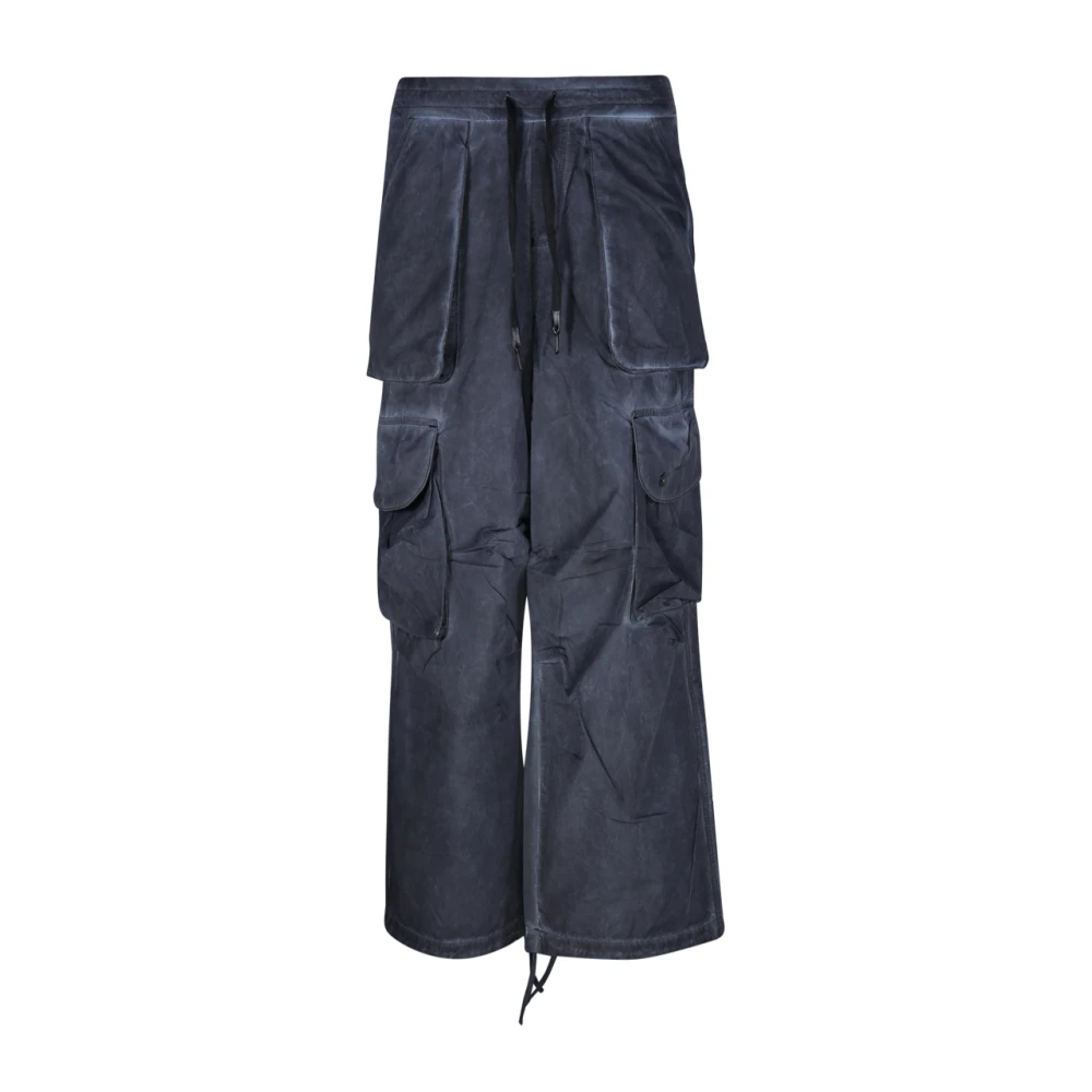 A Paper Kid Nero Black Broek Black Heren