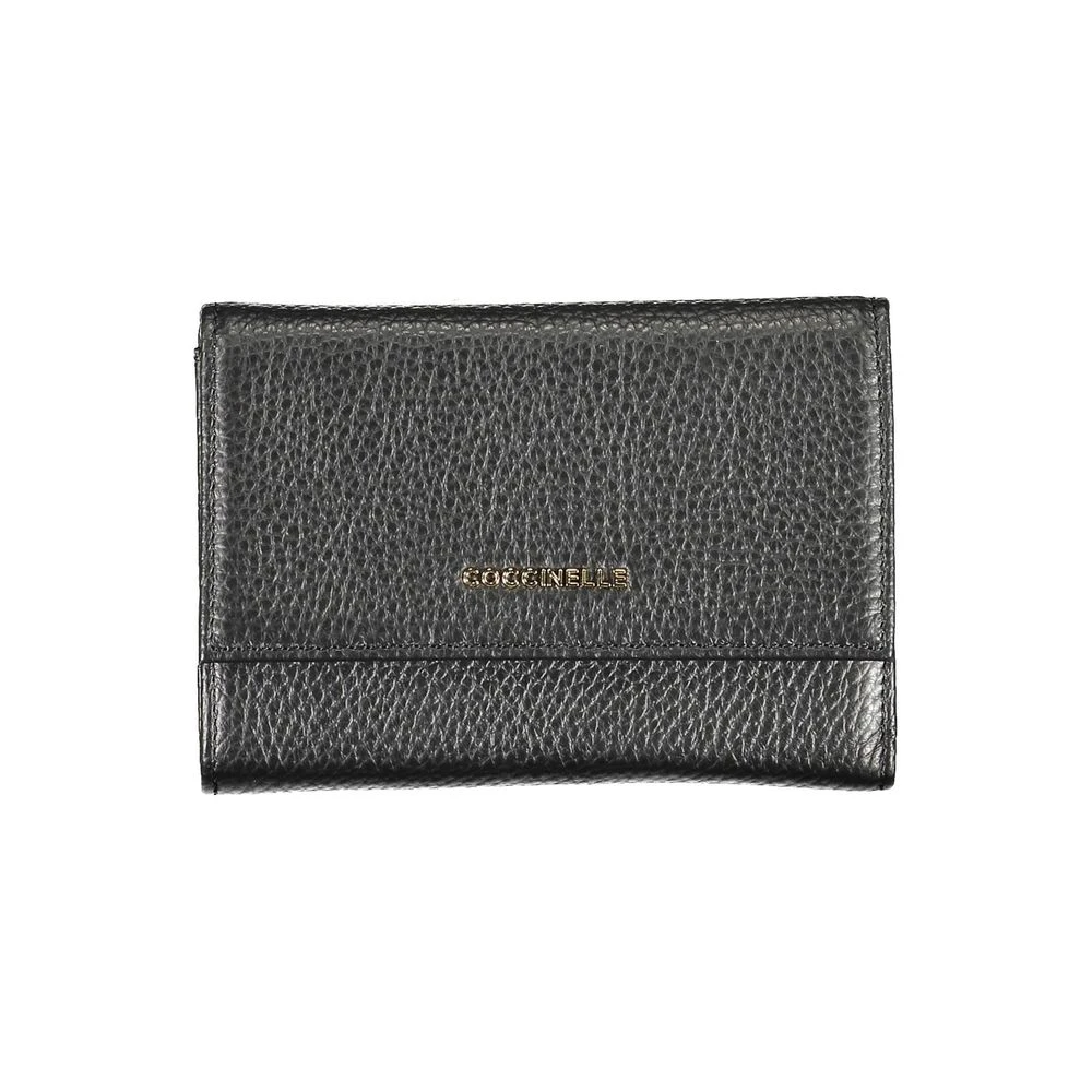 Coccinelle Leather Wallet - Female - Wallets & Cardholders - Black - One Size - Accessories