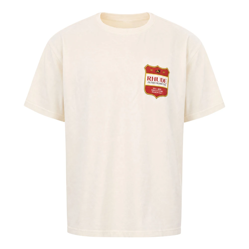 Rhude Uomo Bianco - T-Shirt - Tops - L