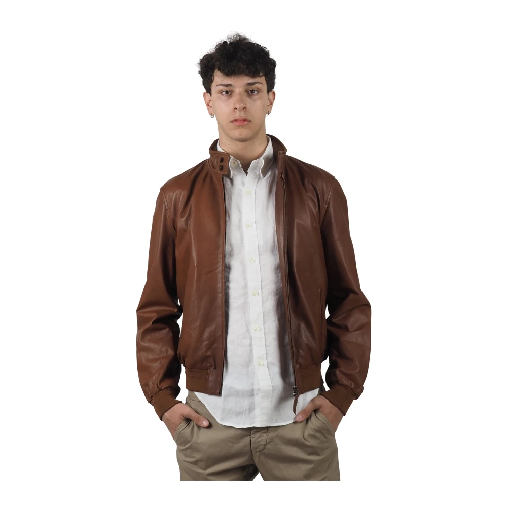 Jackets > Leather Jackets - - At.P.Co - Modalova