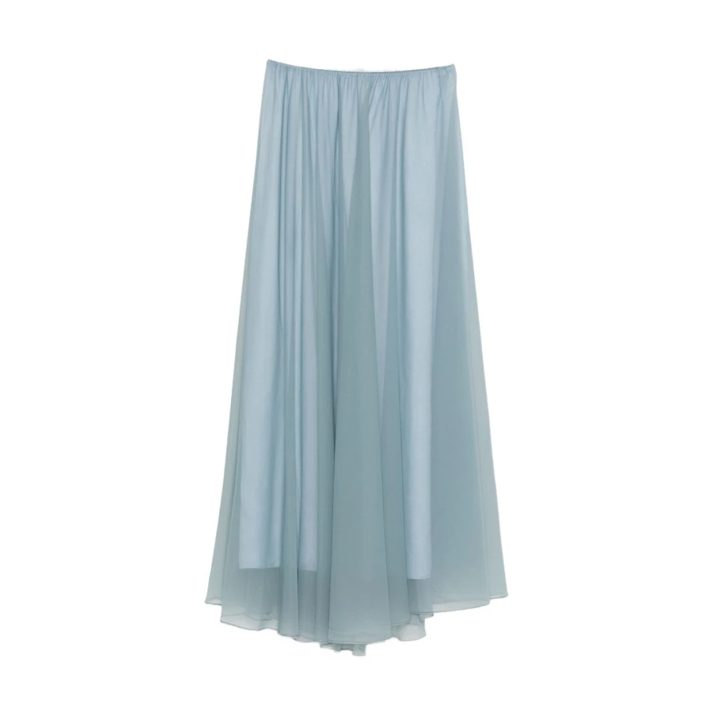 Forte Forte Women's Gray Long Chiffon Skirt - Maxi Skirts - M - Skirts