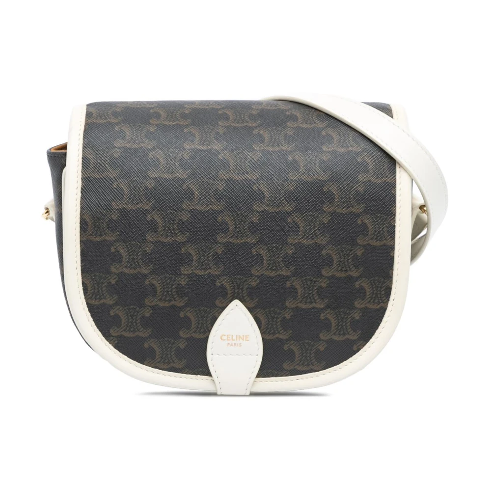 Celine Vintage Donna Marrone Pre-Owned, Taglia Unica, Used,